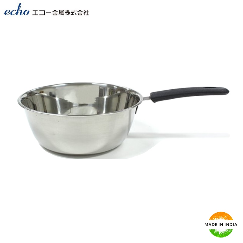 Tô inox có tay cầm Echo Metal Ø16cm - Hàng nội địa Nhật Bản nhập khẩu chính hãng