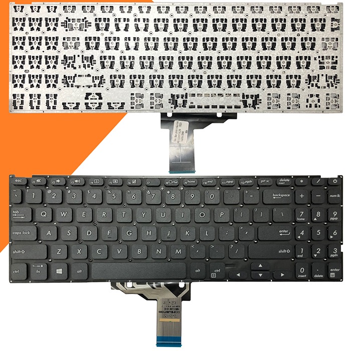 Bàn phím thay thế cho laptop Asus X509FA, X509FB, X509FJ, X509FL, X509MA, X509UA, X509UB