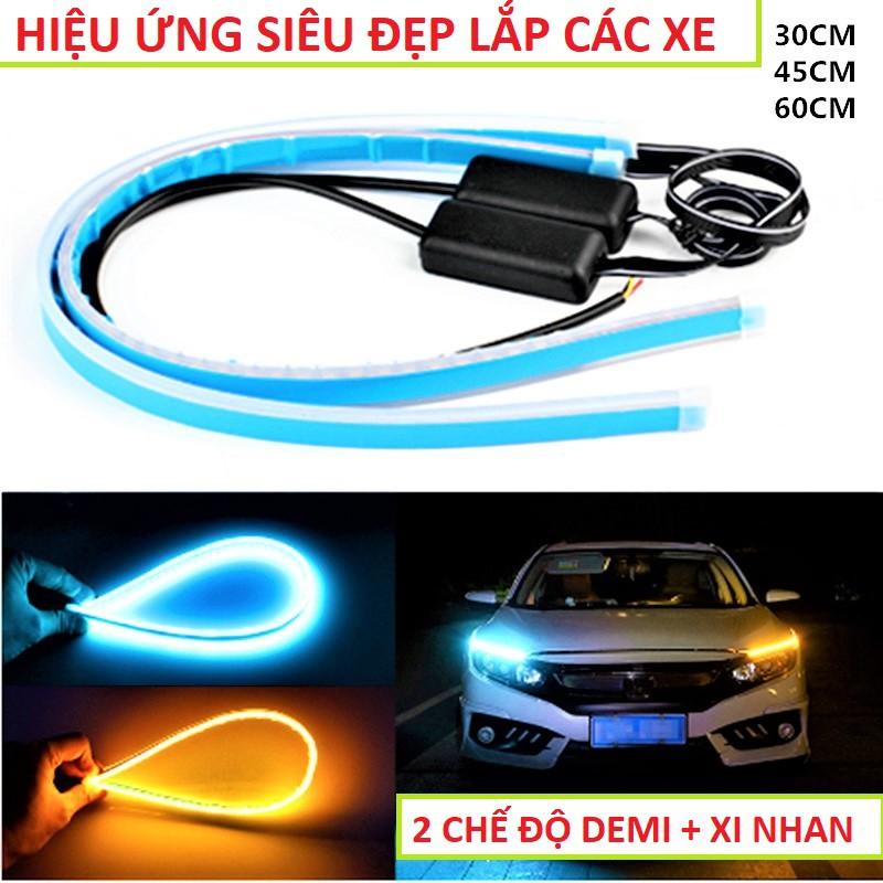 DÂY LED AUDI TRANG TRÍ MÍ XI NHAN XE MÁY Ô TÔ FULL HIỆU ỨNG CỰC CHẤT LOẠI TỐT
