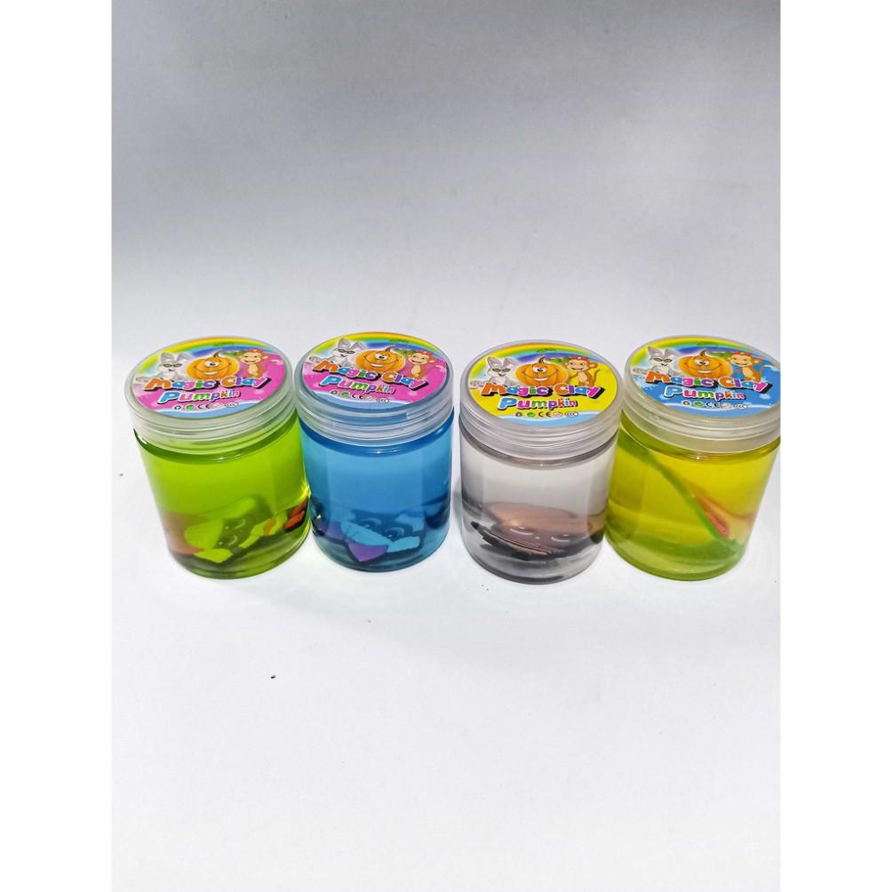 SLIME HOẠT HÌNH Lọ Đặc Slam Gudetama Squishy