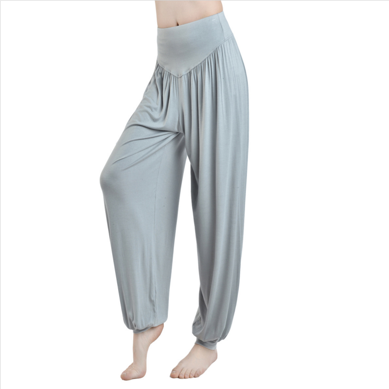 Phụ Nữ Mới Dáng Rộng Quần Tập Yoga Quần Tây Baggy Jumpsuit Hậu Cung Quần Cao Cấp Quần Thể Thao