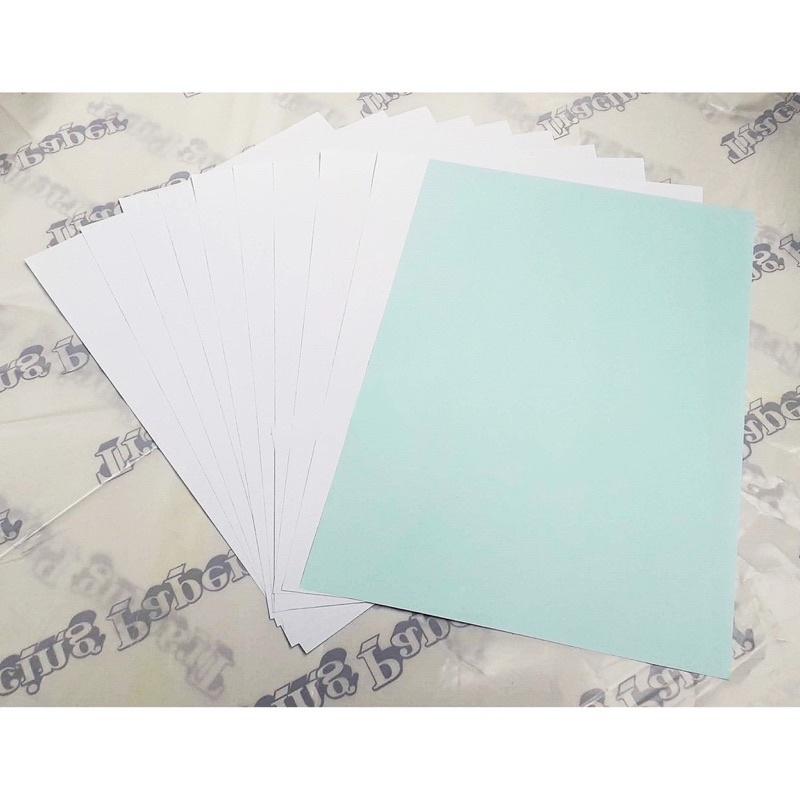 Giấy A4, A3 Trắng, Xanh Lẻ 4 Tờ