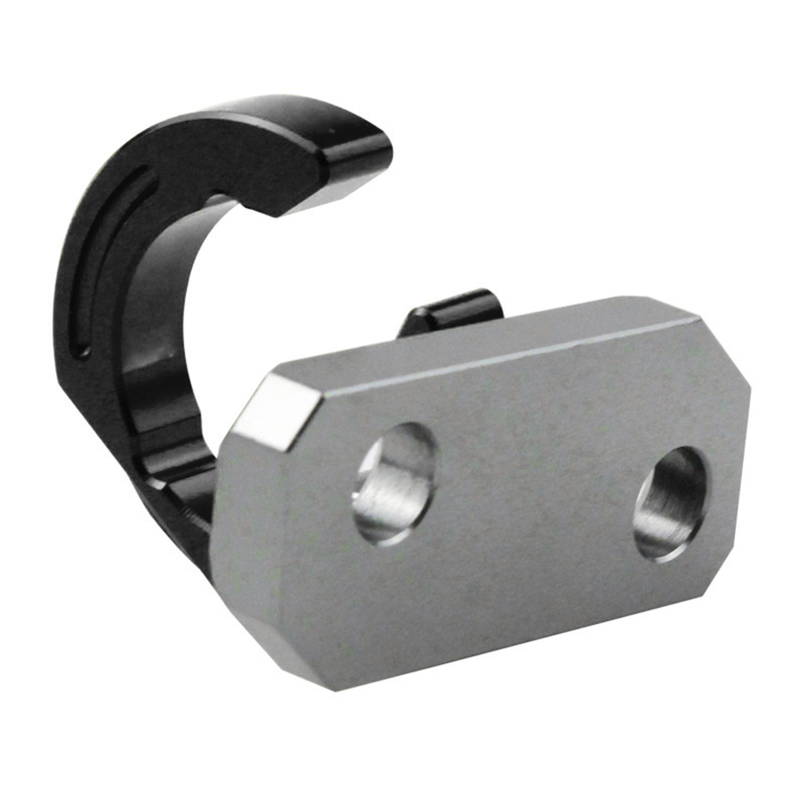 Aluminum Alloy Rear Brake Line Hose Clamp Holder Motorbike Accessories Black