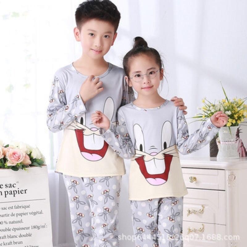 Bộ dài tay sz đại cho bé trai bé gái từ 18-45 kí