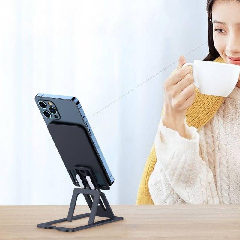 Giá đỡ điện thoại, máy tính bảng siêu mỏng có thể gấp gọn và điều chỉnh chiều cao Choetech H064
