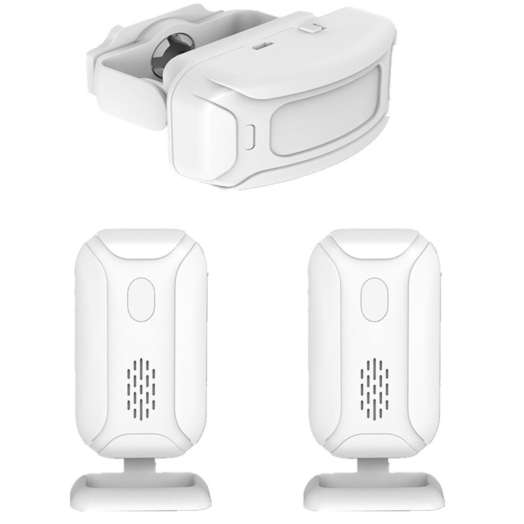 Wireless Doorbell Door Chime Home Security Welcome Chime 1 Transmitter+2