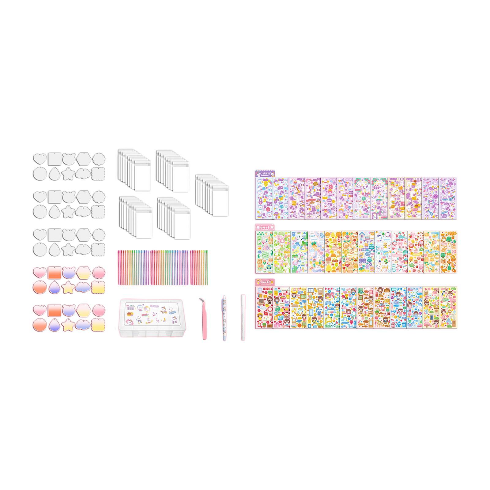 Goo Card DIY Set Cute Pendant for Card DIY Decor Craft Kids