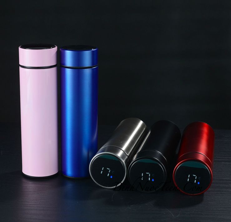 Bình Nước Giữ Nhiệt Hiển Thị Nhiệt Độ