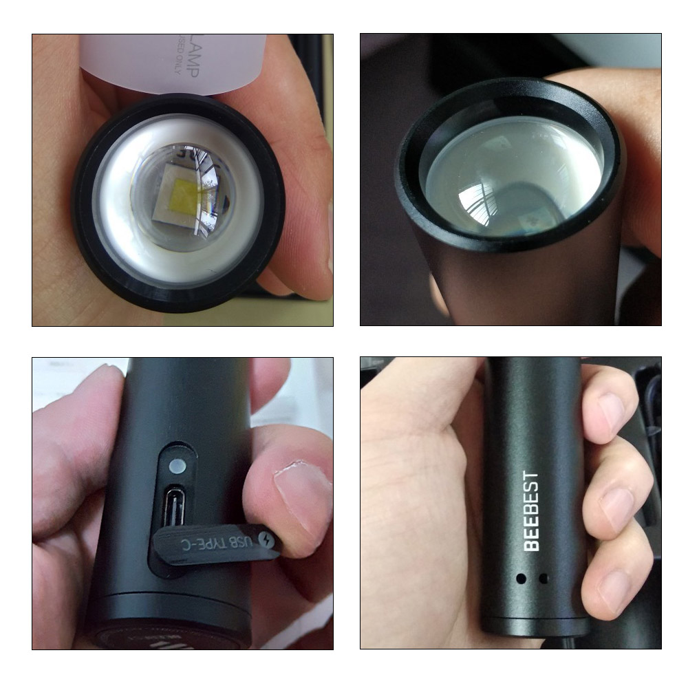 Đèn Pin Mạnh 1000Lm 6 Chế Độ Đa Chức Năng Fz101