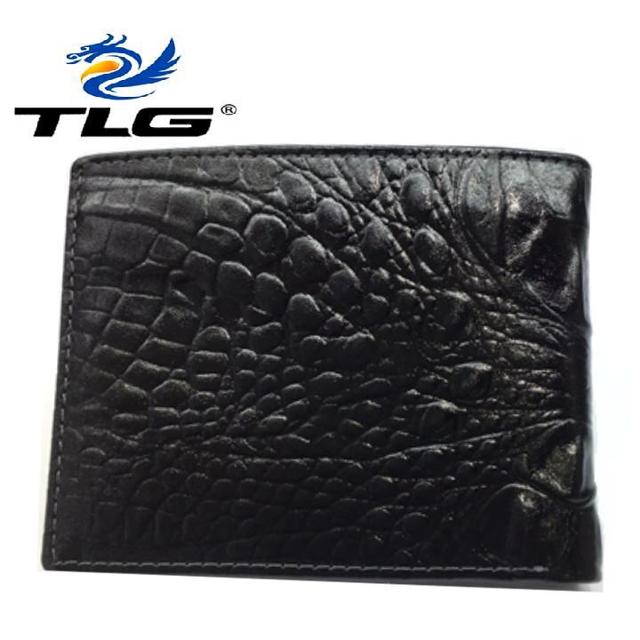 Ví nam da bò vân cá sấu Đồ Da Thành Long TLG 204047