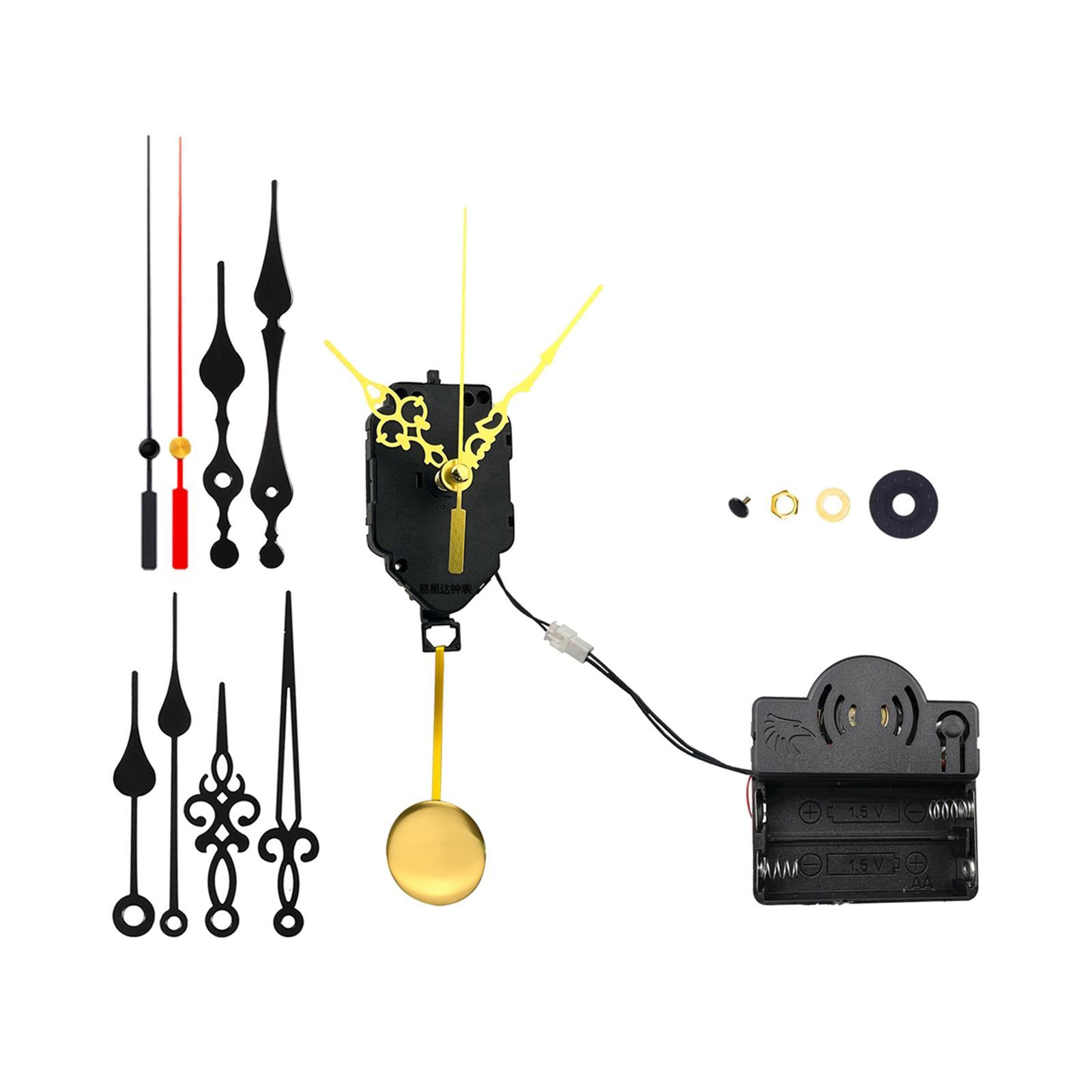 Clock Movement Mechanism Chime Music Box DIY Wall Clock Accessory