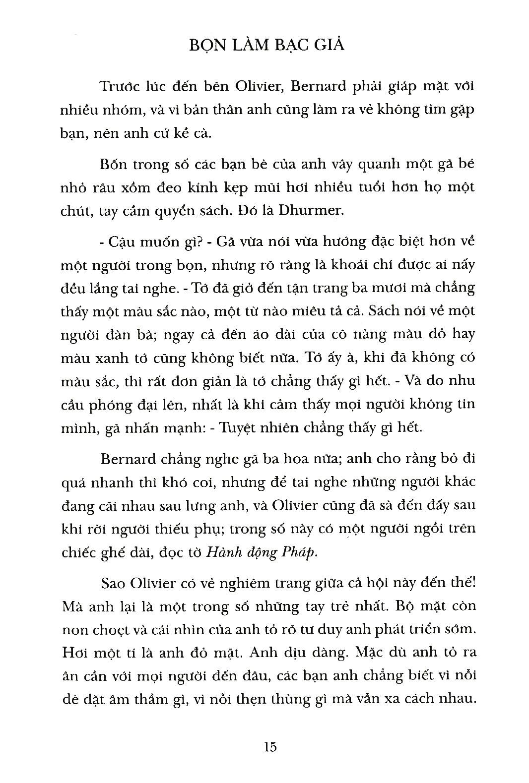Bọn Làm Bạc Giả (Tái Bản)