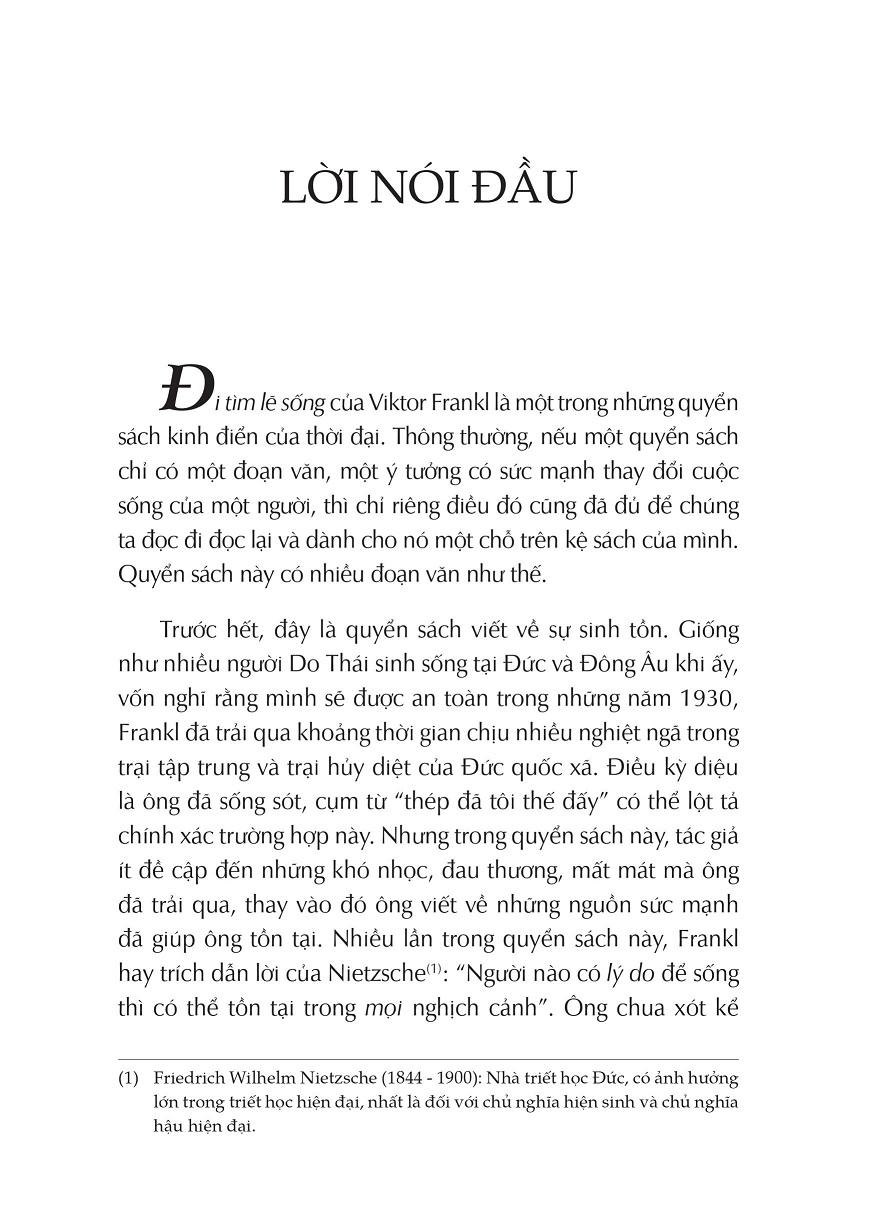 Đi Tìm Lẽ Sống (Tái Bản 2022)