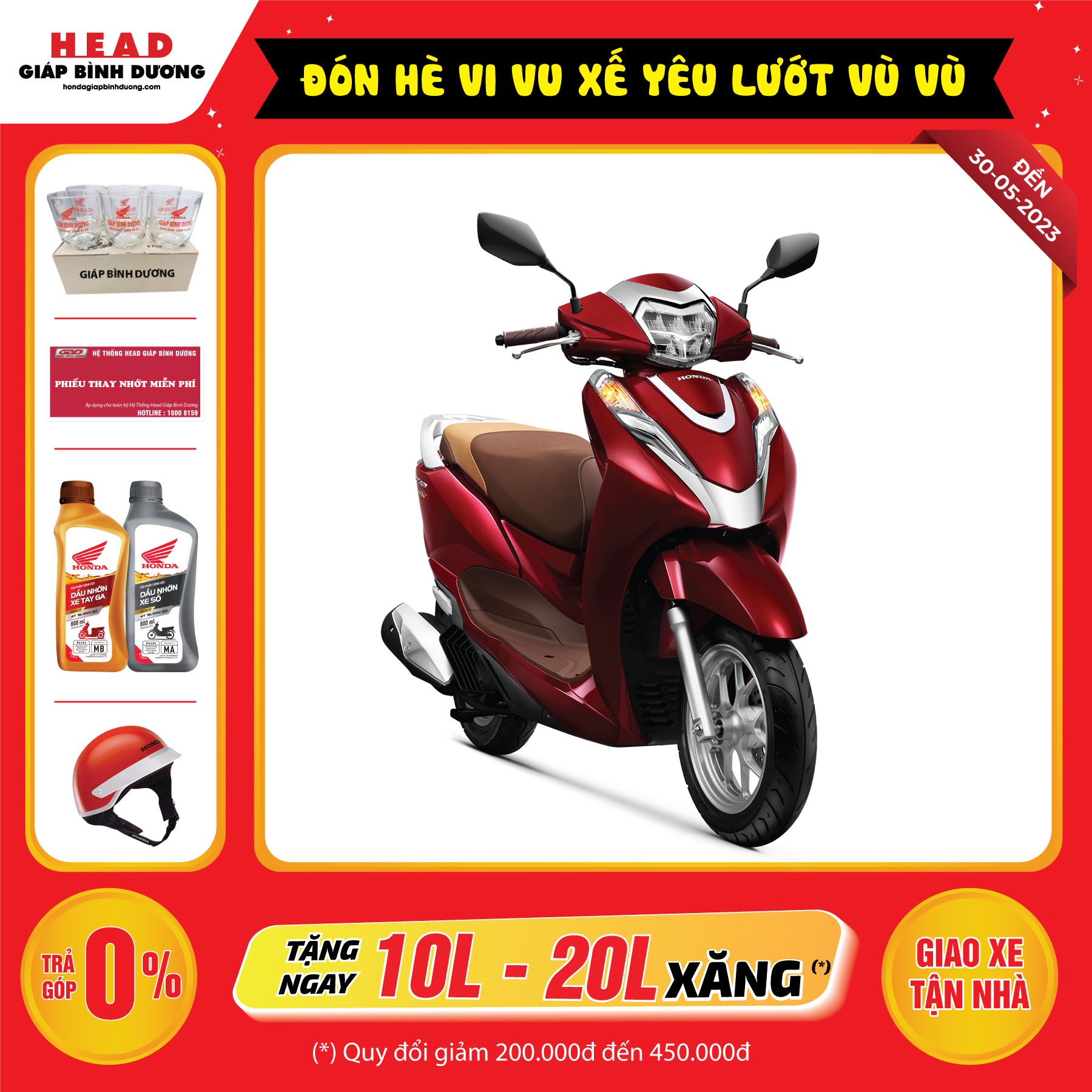 Xe máy Honda LEAD 2023 - Phiên bản Cao cấp