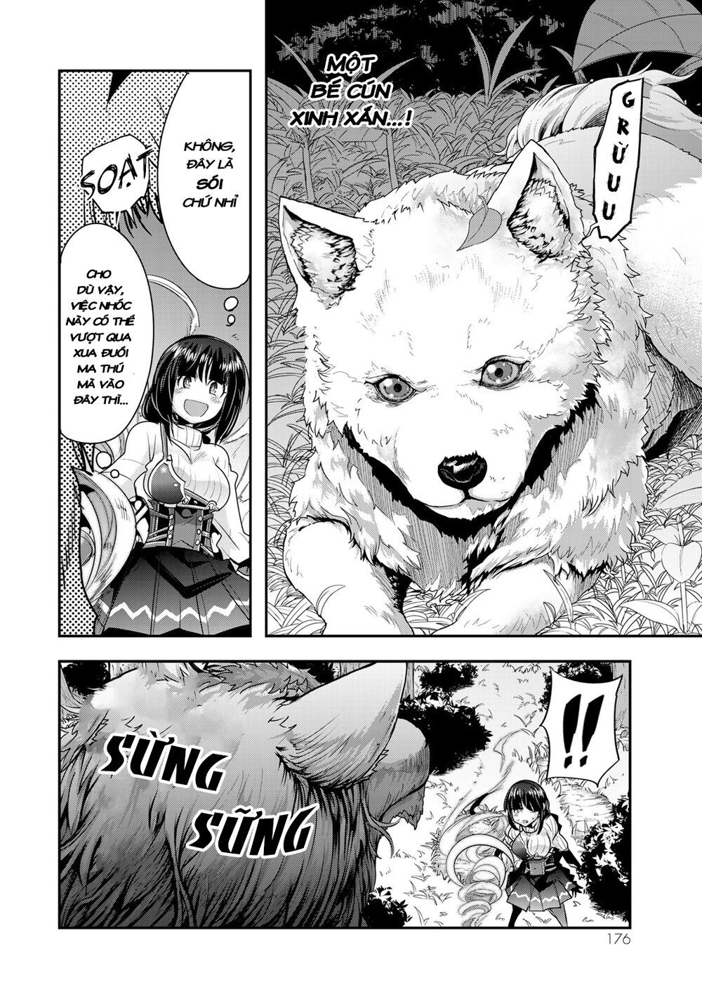 chuyển sinh thành con gái, tôi sẽ sinh tồn tại dị giới - yoku wakaranai keredo isekai ni tensei shiteita you desu chapter 5 6