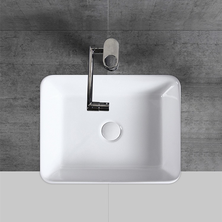 Chậu Lavabo Đặt Bàn EVE-6007  DRU-Hàng Chính Hãng