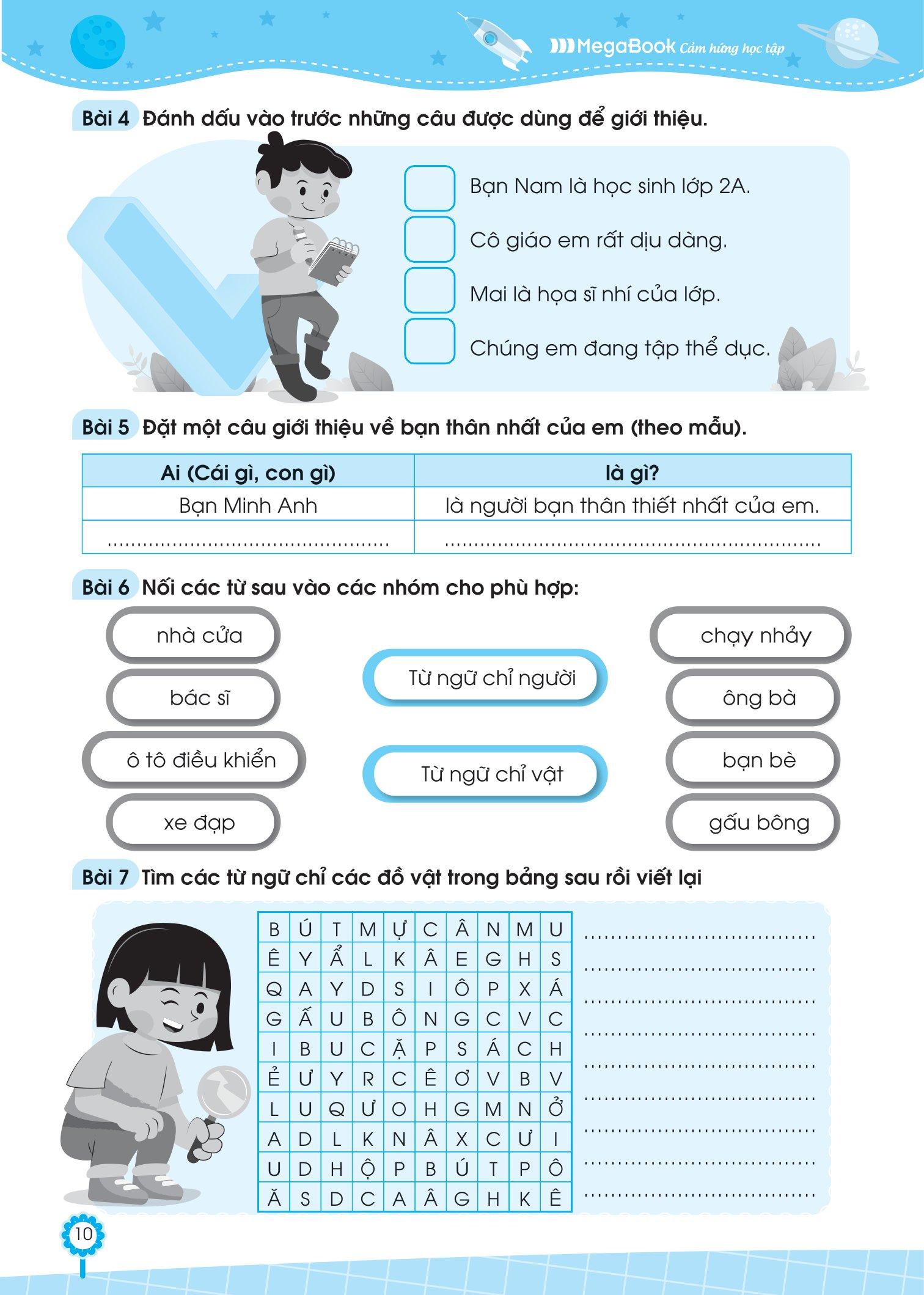 Đề Ôn Luyện Và Tự Kiểm Tra Tiếng Việt Lớp 2 - Tập 1
