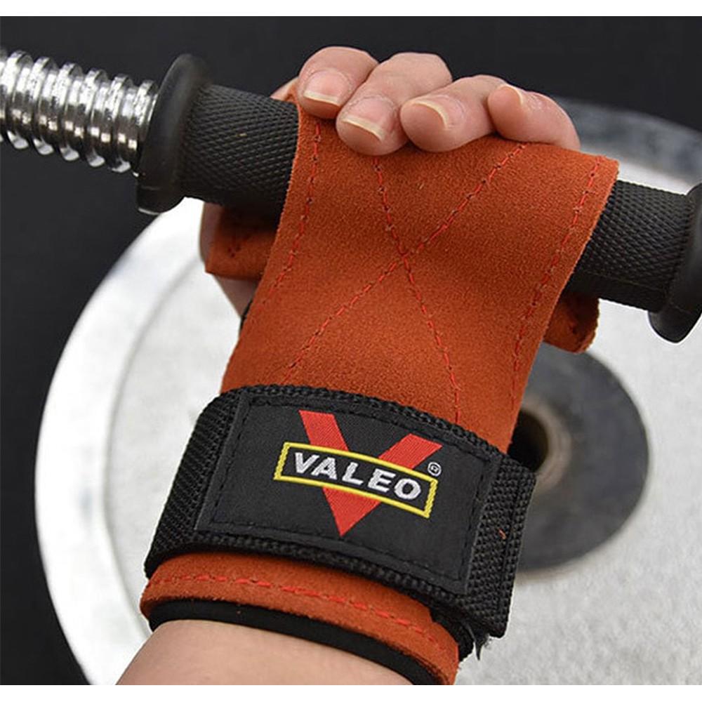 Găng Tay Tập Gym - Dây Kéo Lưng - Lifting Straps Valeo - (1 Đôi)