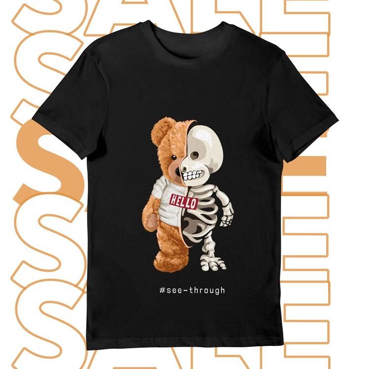 Mẫu áo GẤU DREW siêu hót kiểu dáng unisex FOM RỘNG hàng quốc siêu đẹp