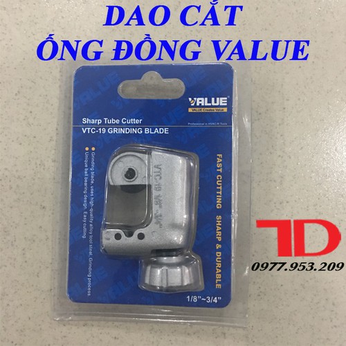 Dao cắt ống đồng mini phi 6 đến 16 Value hàng chính hãng