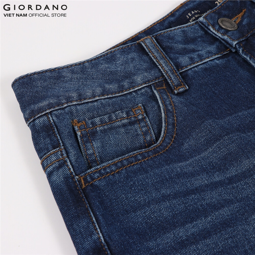 Quần Jeans Dài Ống Suông Nữ Giordano 05410015