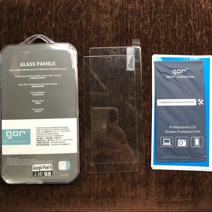 2 Cường lực dành cho Pixel 6 loại tốt Gor - Hàng nhập khẩu