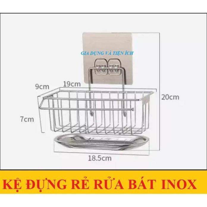 Giá treo đồ rửa bát inox