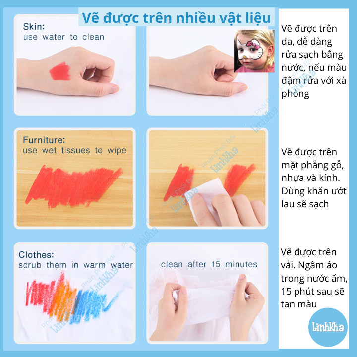 Bộ Bút Sáp Vặn 24 Màu Mềm Mượt Cho Bé Tập Vẽ - Mideer silky crayon 24 colours