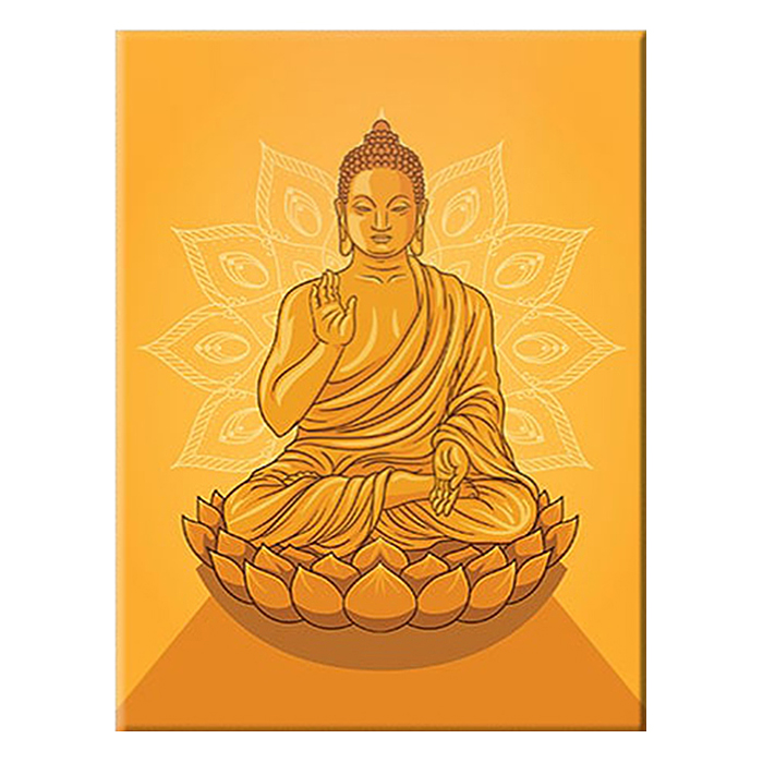 Tranh Canvas Tôn Giáo W38 Khổ Đứng - Size 30 x 45cm