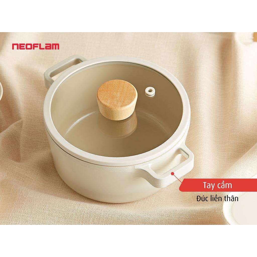 Nồi chống dính Fika hãng Neoflam tráng gốm xtrema sản xuất tại Hàn Quốc