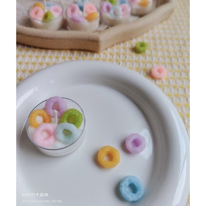 Nến Thơm Tealight Mini Mix Bánh Tròn Nhiều Màu Sắc - Dory Lab