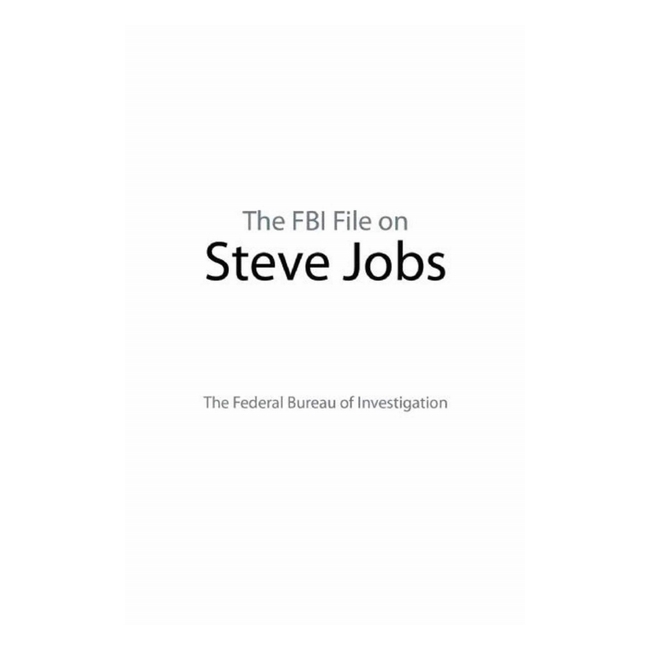The FBI File On Steve Jobs