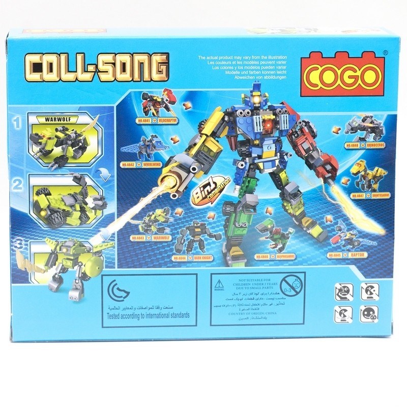 COGO - Mô hình ROBOT (8in1)  ( 3in1) nhiều mẫu