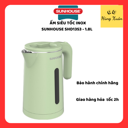 Bình đun siêu tốc Sunhouse 1.8 lít SHD1353- Hàng chính hãng