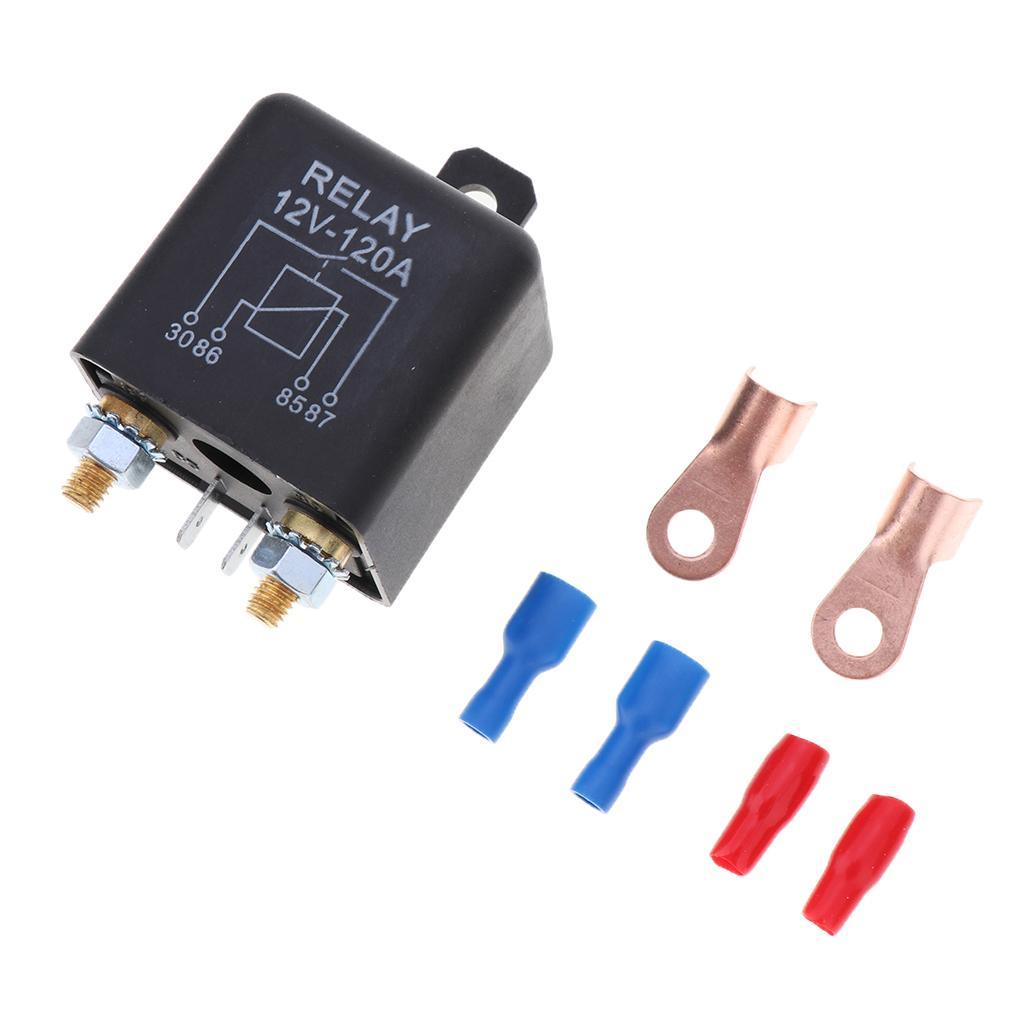 12V 4 Pin Relay Socket Holder Car Switch Starter Automotive Changeover Relay