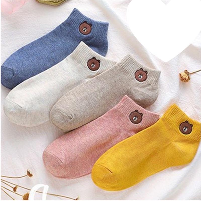 Tất gấu túi rút QC nhiều màu