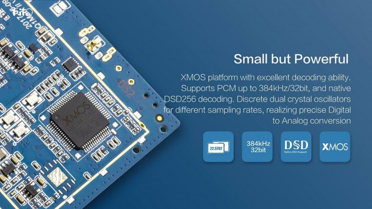 mạch linh kiện cao cấp của fiio Q1