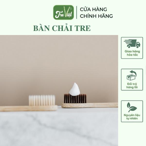 Bàn chải tre thân thiện môi trường cho cá nhân/ khách sạn/ resort/ khu du lịch