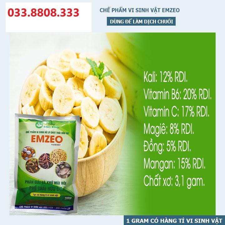 3 GÓI EMZEO 200G GIÚP PHÂN GIẢI VÀ KHỬ MÙI HÔI PHẾ THÁI HỮU CƠ -NHANH HIỆU QUẢ