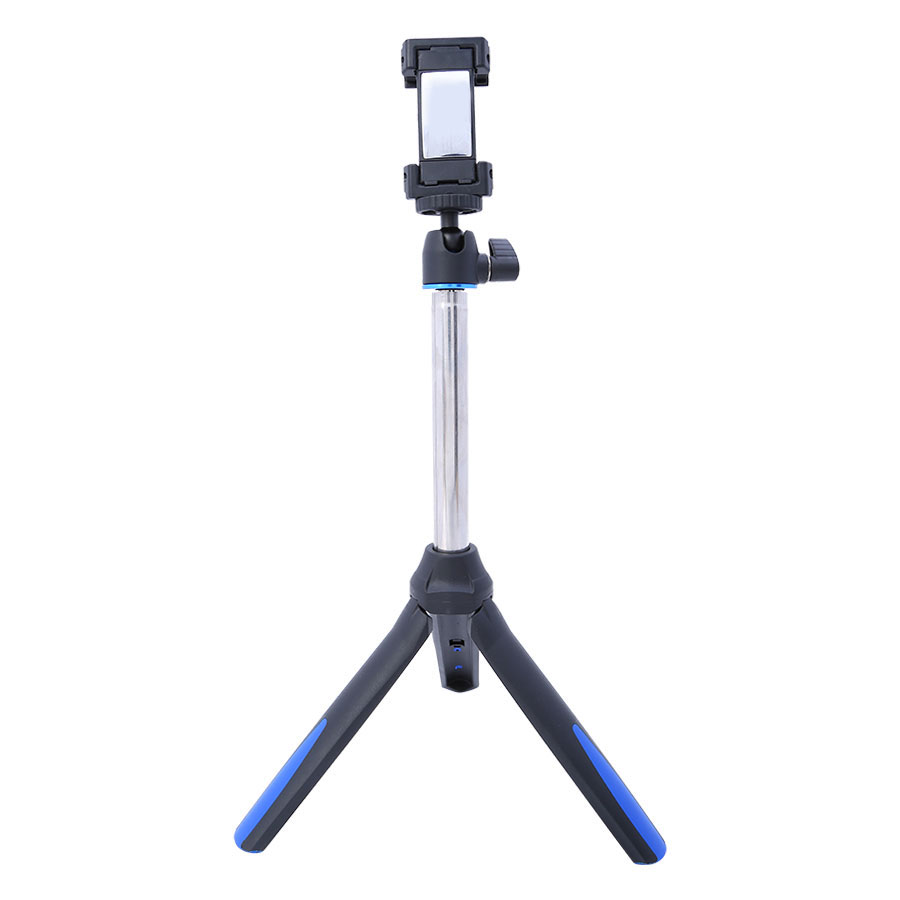 Gậy Selfie Chụp Hình Tự Sướng Tích Hợp Tripod Benro MK10 Hỗ Trợ Bluetooth 3.0 (Xanh Dương) - Hàng Nhập Khẩu