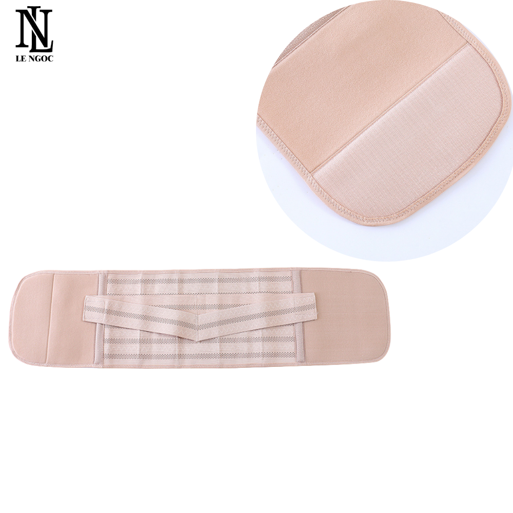 Đai nịt bụng chống cuộn sau sinh, gen nịt bụng dán định hình tan mỡ lỗ thông hơi thoáng khí-LN072