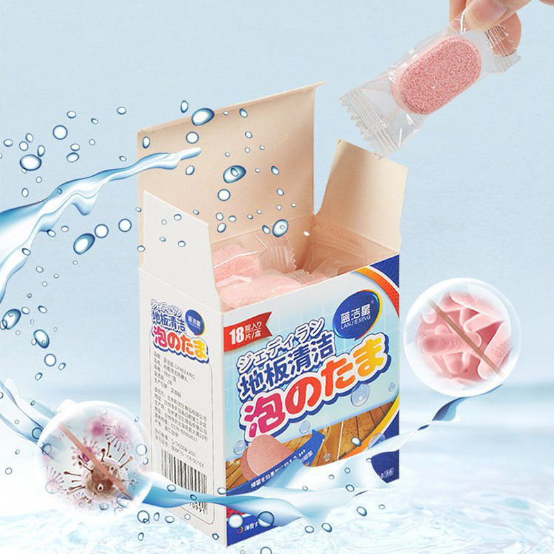 Viên lau nhà diệt khuẩn và sáng bóng sàn