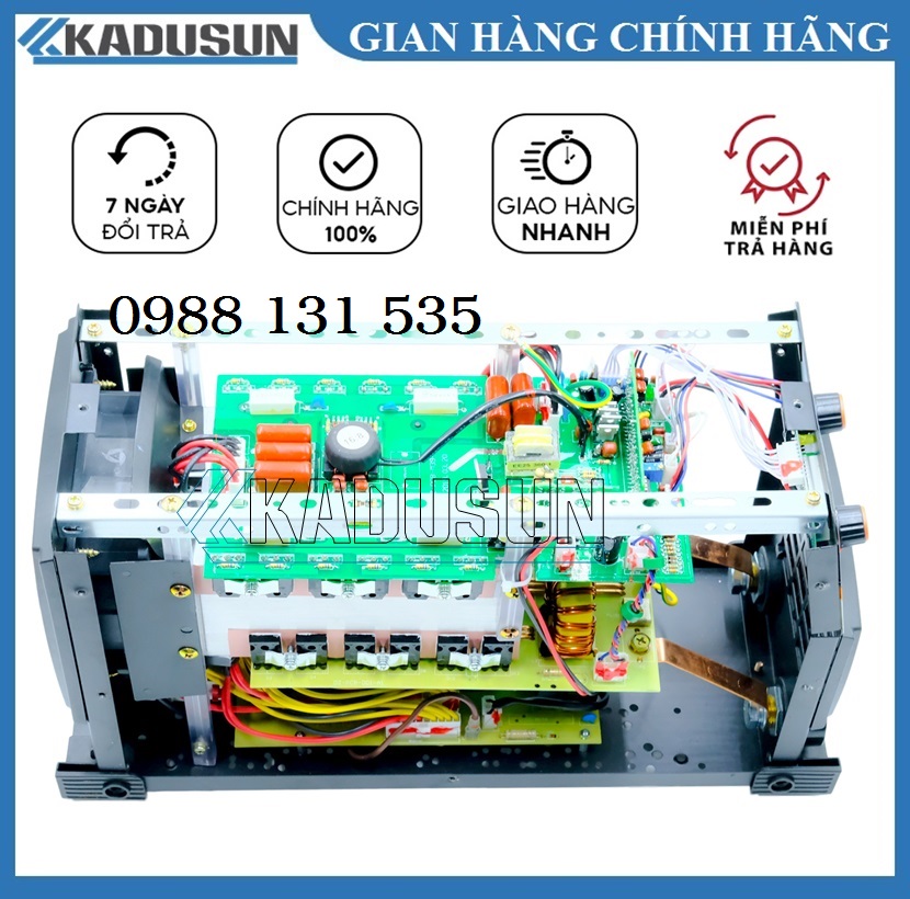 Máy hàn điện tử, Máy hàn Kadusun ARC250 Công nghệ Inventer IGBT| VRD Hàn que từ 1.6 mm – 4 m Chuyên Xưởng- Công Trình