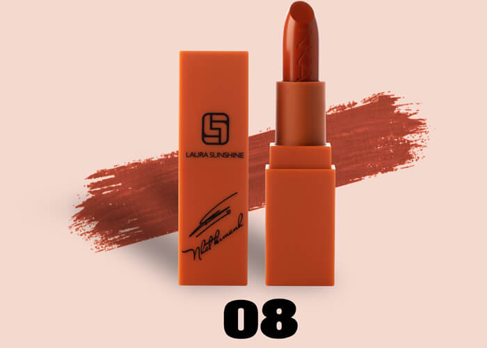 Magic Lipstick No.08 The Charming - Son môi màu cam cà rốt 08