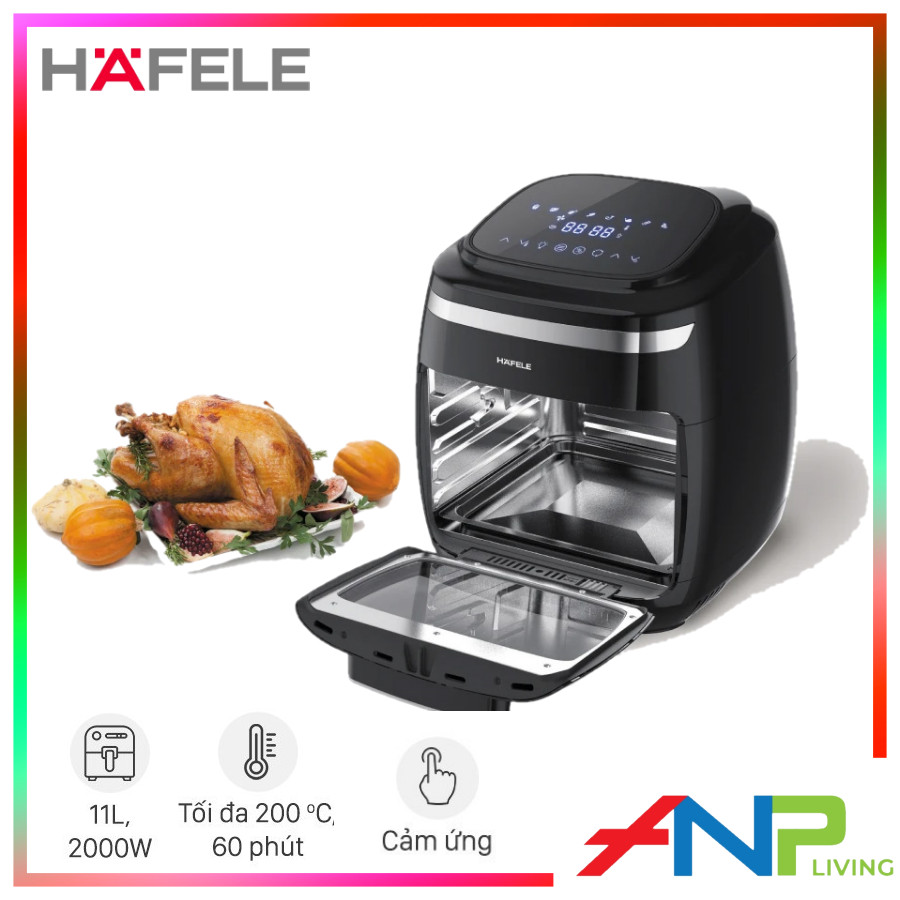 Nồi Chiên Không Dầu HAFELE AF-602A (11 Lít - 2000w - Điều Khiển Cảm Ứng) - Thương Hiệu Đức