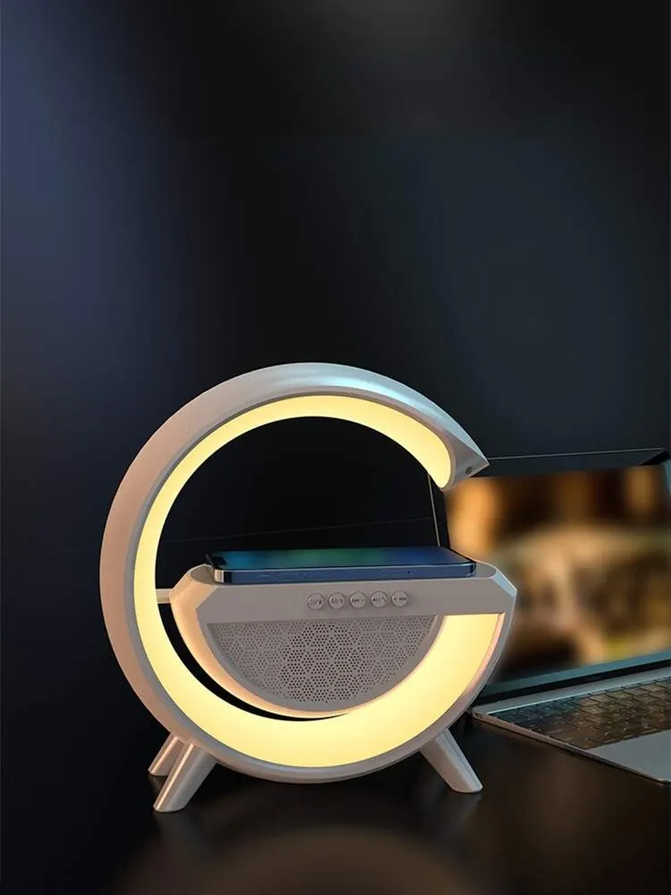 Loa Bluetooth Sạc Ko Dây Đèn Tạo Không Khí 3in1 BT 2301-HT