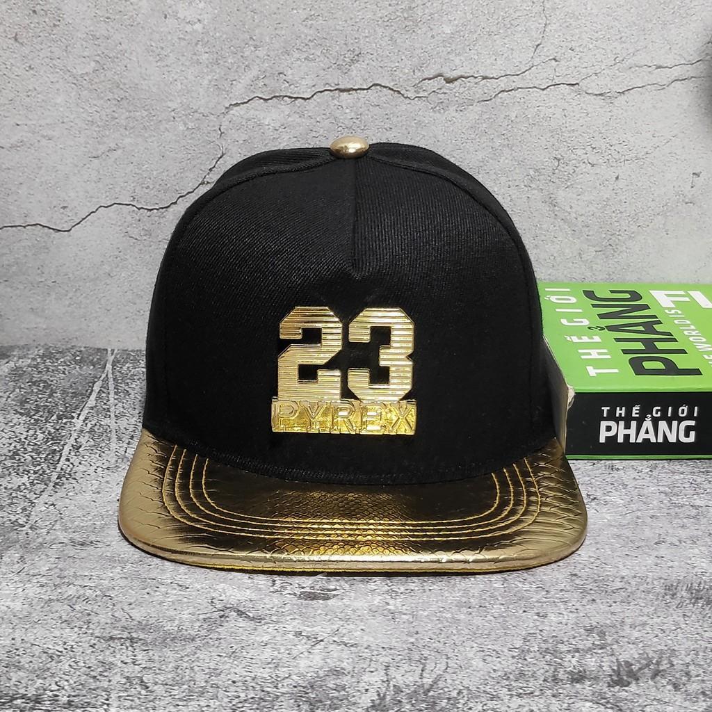 Mũ Snapback Mũ lưỡi trai Thời Trang 23 pyrex cao cấp 2021