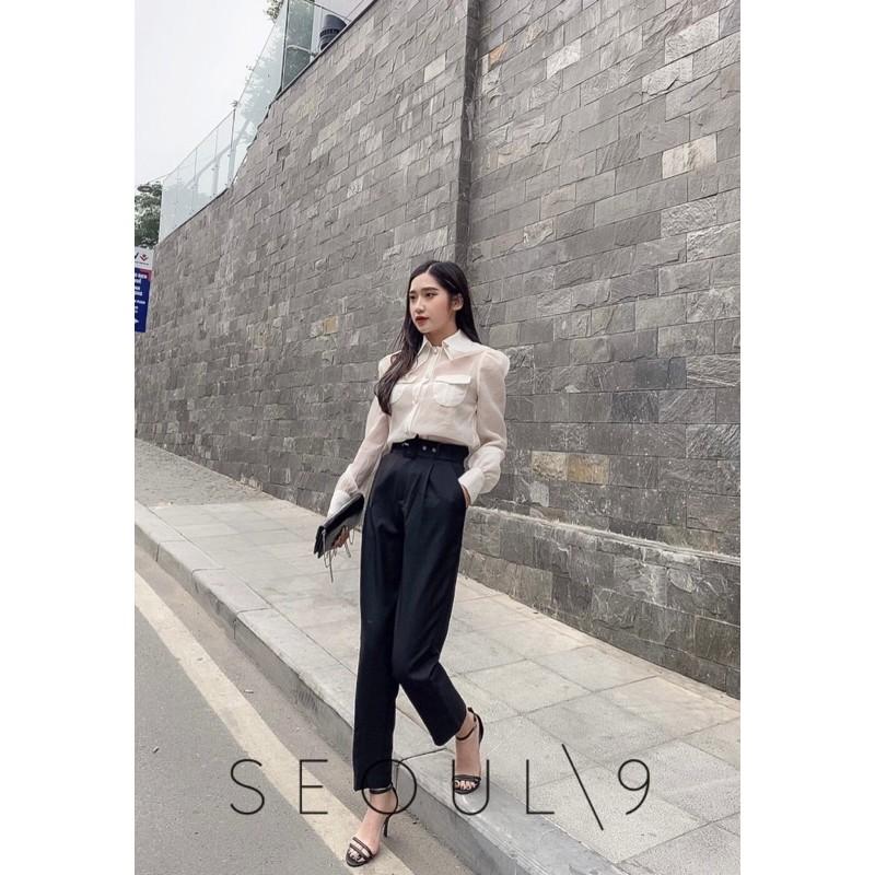 Quần bg đai lưng siêu tôn dáng