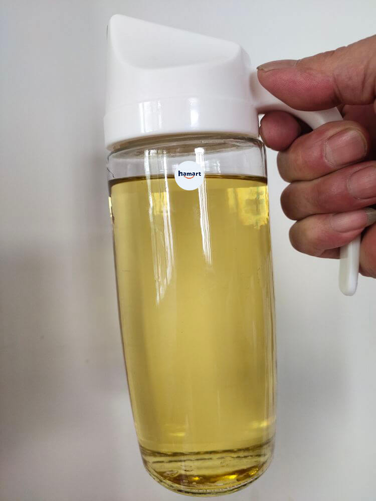 Bình Đựng Dầu Ăn Nắp Tự Động 600ml Lọ Chiết Dầu Ăn Thuỷ Tinh Đa Năng Cao Cấp TẶNG CỌ QUÉT DẦU
