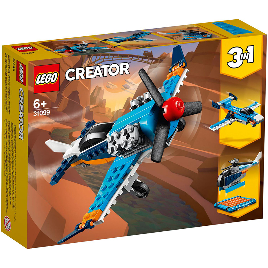 Đồ Chơi Lắp Ghép LEGO Creator Máy Bay Cánh Quạt 31099 (128 Chi Tiết)